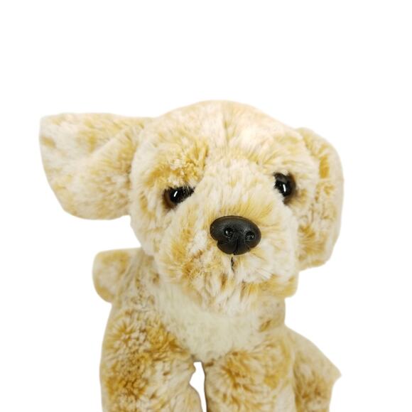 Aurora Beige Tan Frosted Dog Puppy Plush Stuffed Animal Toy 2019 Floppy - Picture 2 of 10